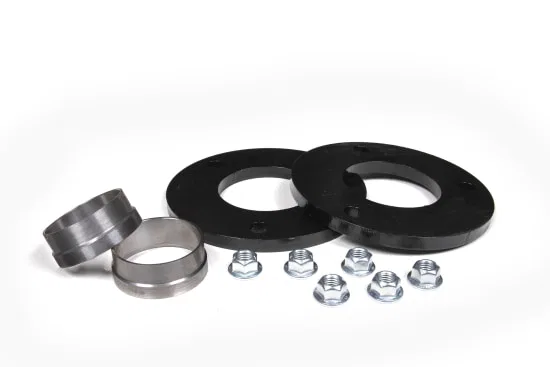 ZONF1222 – ZONE OFFROAD Leveling Kit Suspension, 2 Inch Lift Strut Spacers With Strut Assembly Spacers/ Installation ...